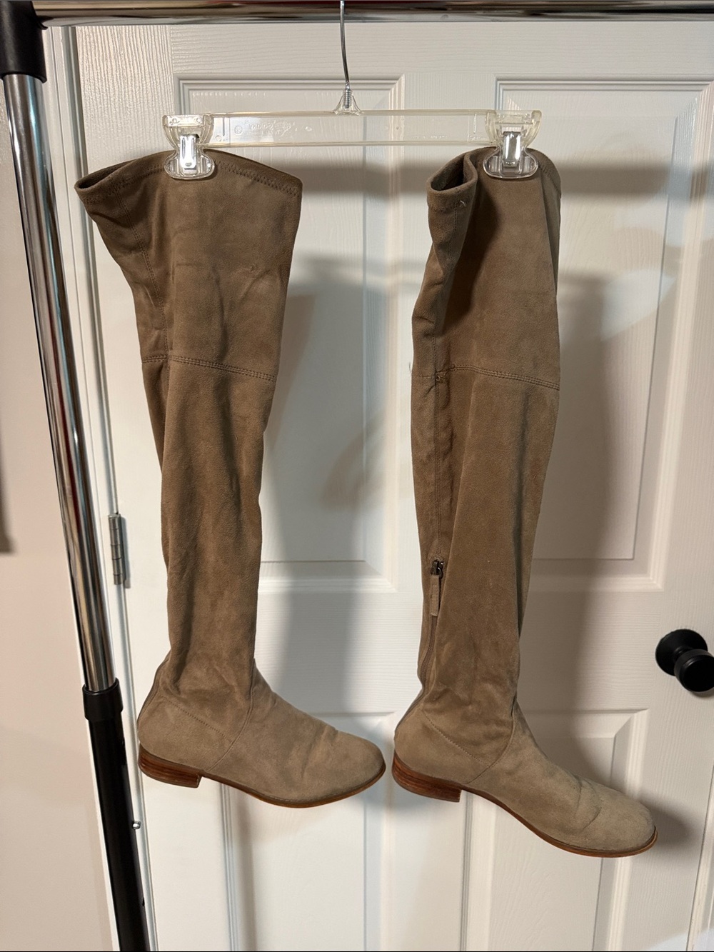 Steve Madden Taupe Over-the-Knee Boots